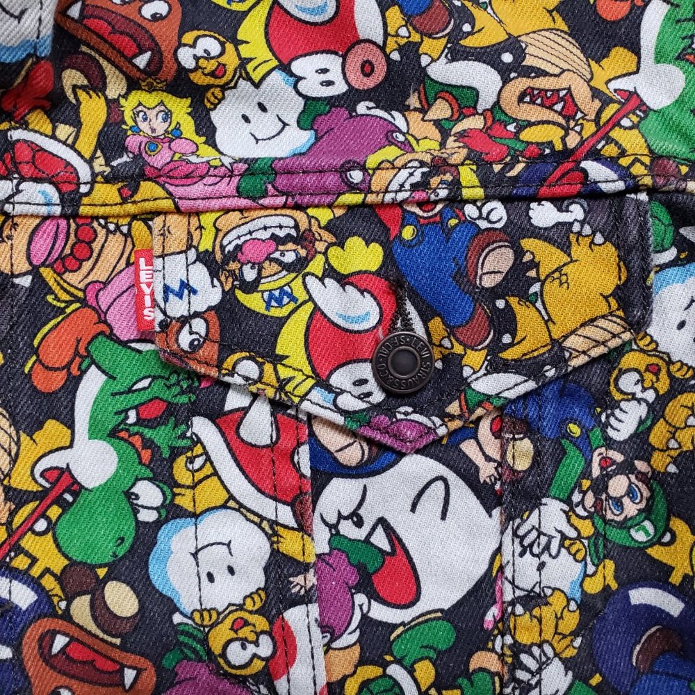 Levi's x Super Mario Vintage Fit Trucker Jacket - Picture 10 of 12
